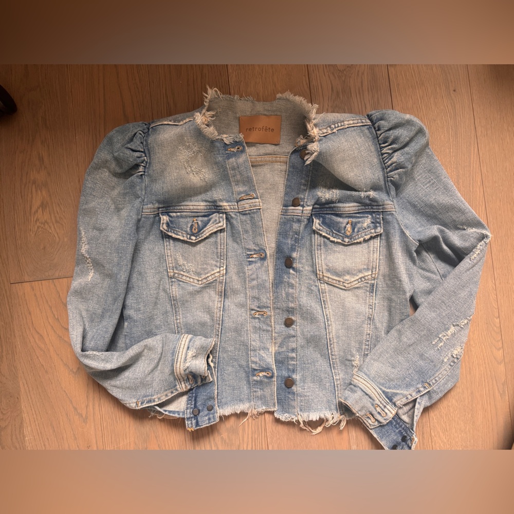RETROFETE 
Ada Jacket - Light Blue Stone
SZ M